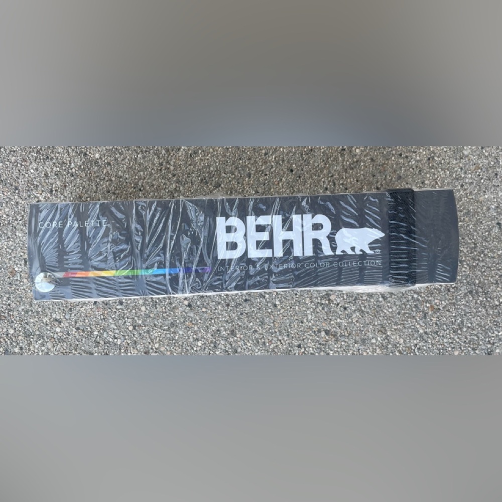 BEHR INTERIOR & EXTERIOR COLOR COLLECTION CORE PALETTE SWATCH BOOK FAN PAINT